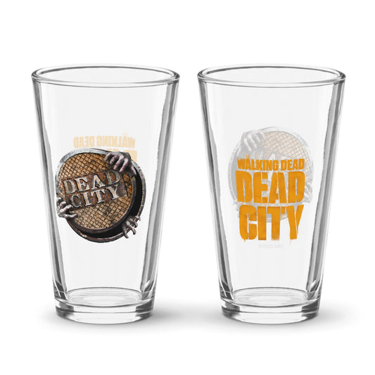 The Walking Dead: Dead City Dead Below Souvenir Pint Glass-2