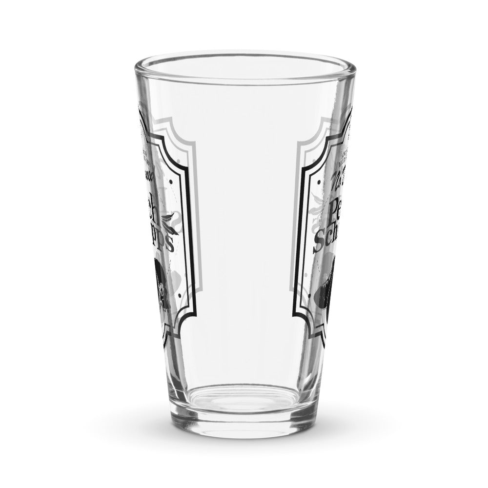 The Walking Dead Pint Glass 15th Anniversary Peach Schnapps