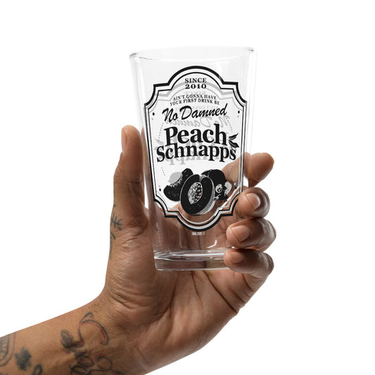 The Walking Dead Pint Glass 15th Anniversary Peach Schnapps-1