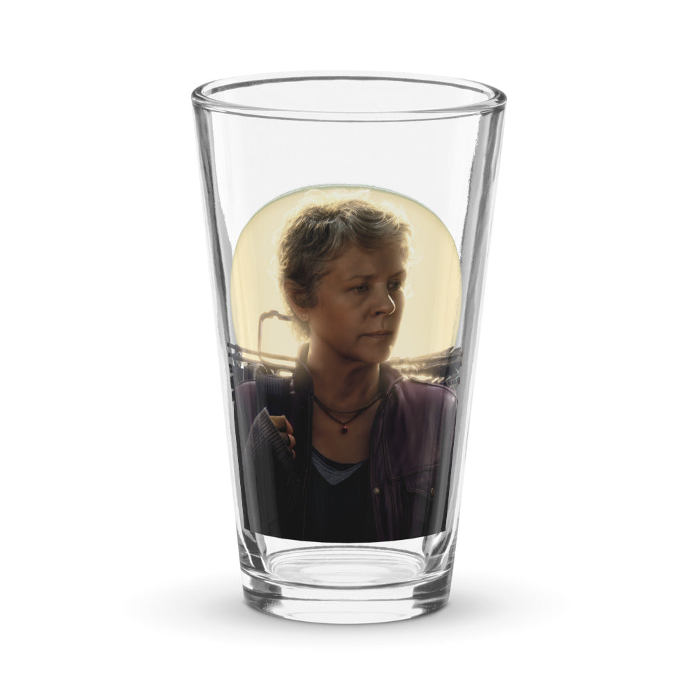 The Walking Dead: Daryl Dixon Carol Portrait Pint Glass