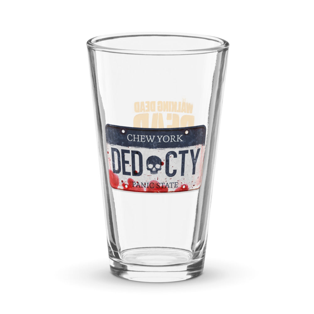 The Walking Dead: Dead City License to Survive Souvenir Pint Glass
