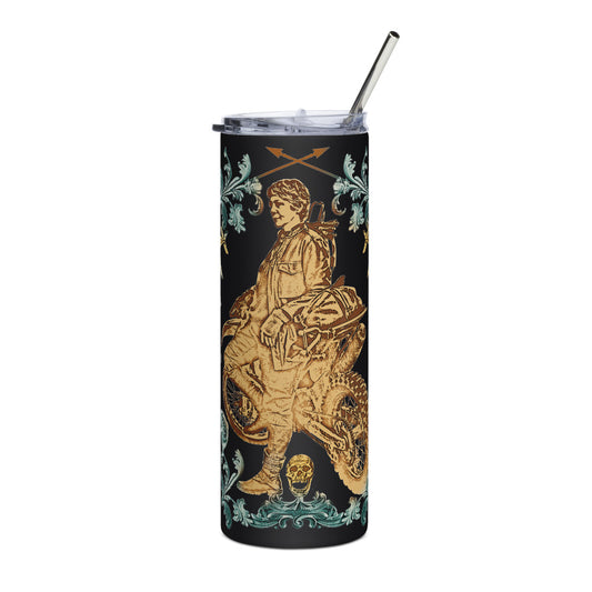 The Walking Dead: Daryl Dixon Carol Renaissance Stainless Steel Tumbler-0