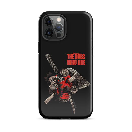 The Walking Dead: The Ones Who Live Skull iPhone Tough Case-48