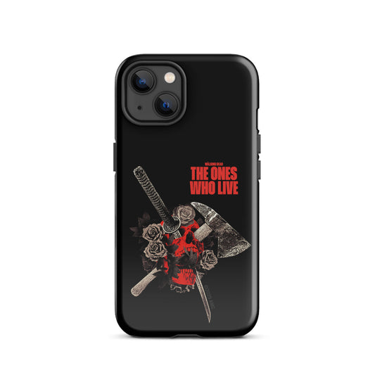 The Walking Dead: The Ones Who Live Skull iPhone Tough Case-45