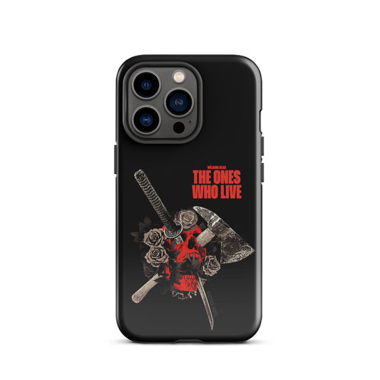 The Walking Dead: The Ones Who Live Skull iPhone Tough Case-39