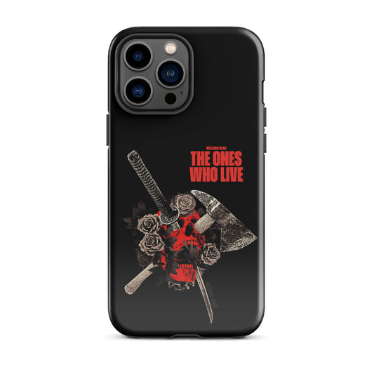 The Walking Dead: The Ones Who Live Skull iPhone Tough Case-36