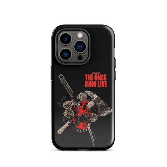 The Walking Dead: The Ones Who Live Skull iPhone Tough Case-27