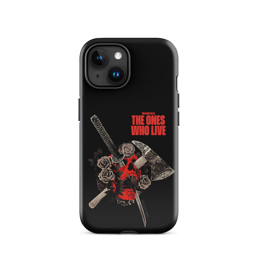 The Walking Dead: The Ones Who Live Skull iPhone Tough Case-21