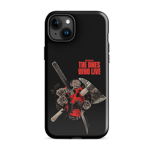 The Walking Dead: The Ones Who Live Skull iPhone Tough Case-18