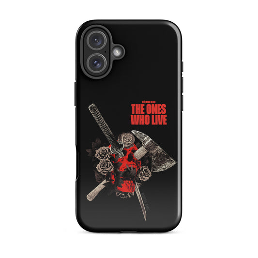 The Walking Dead: The Ones Who Live Skull iPhone Tough Case-6