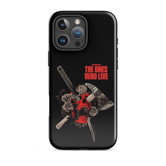 The Walking Dead: The Ones Who Live Skull iPhone Tough Case-0