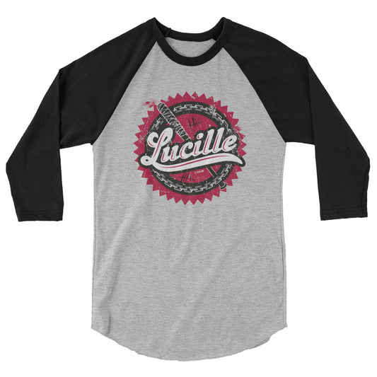 The Walking Dead Lucille 3/4 Sleeve Baseball T-Shirt-0