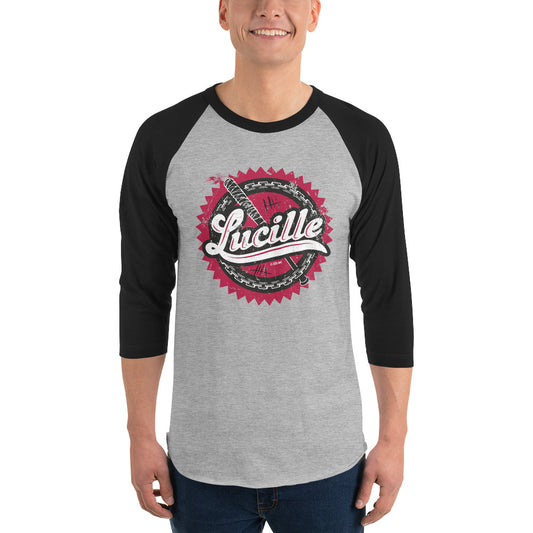 The Walking Dead Lucille 3/4 Sleeve Baseball T-Shirt-1