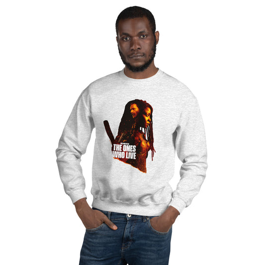 The Walking Dead: The Ones Who Live Michonne Crewneck Sweatshirt-2