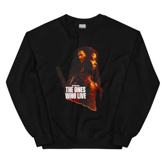 The Walking Dead: The Ones Who Live Michonne Crewneck Sweatshirt-4