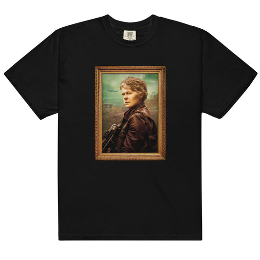 The Walking Dead: Daryl Dixon Carol French Portrait Comfort Colors T-Shirt-0