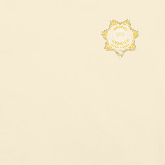 The Walking Dead Comfort Colors T-Shirt 15th Anniversary 'Officer Friendly' Badge-7