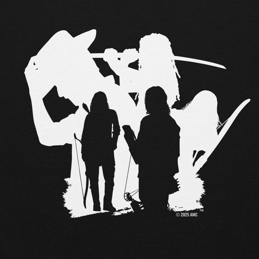 The Walking Dead Hoodie 15th Anniversary Resurrected  Black