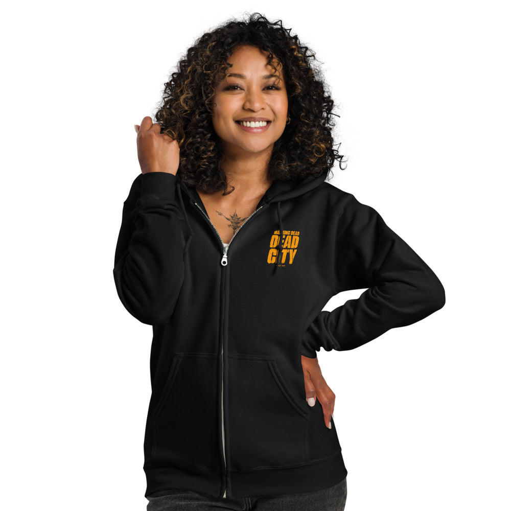 Dead City Season 2 Sewer Slugger Zip-Up Hoodie