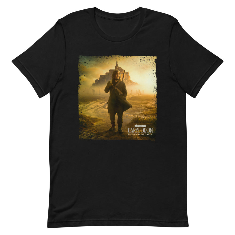 T-shirt The Walking Dead - Daryl Dixon - Officiel, 100% Coton, Coupe Classique - Merchandise AMC