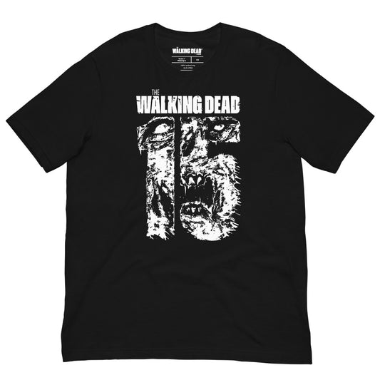 The Walking Dead T-Shirt 15th Anniversary Black-0