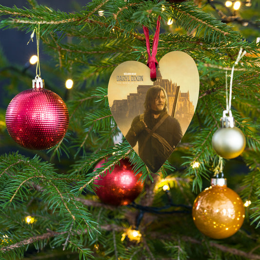 The Walking Dead: Daryl Dixon Daryl Wooden Ornament-2