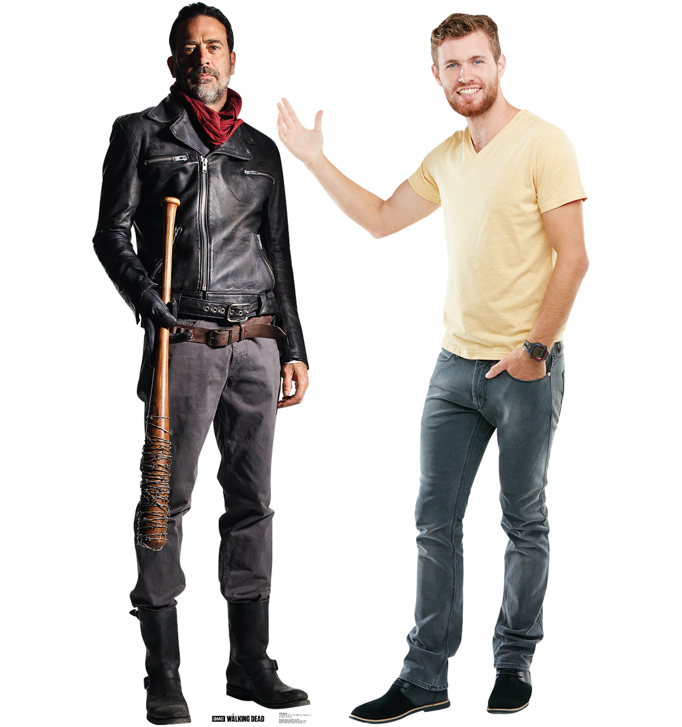 The Walking Dead Negan and Lucille Cardboard Cut Out Standee