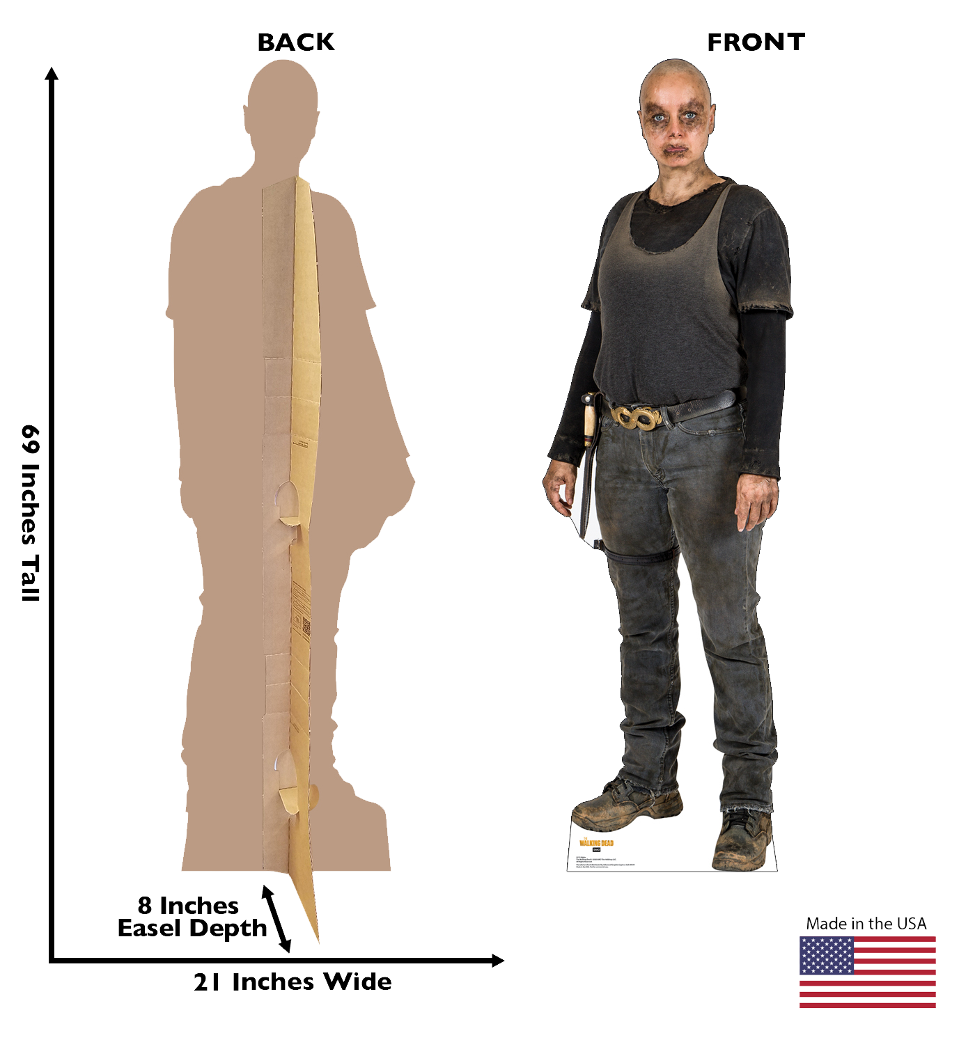 The Walking Dead Alpha Cardboard Cut Out Standee