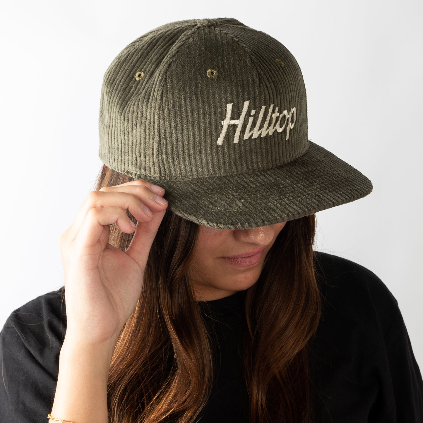 The Walking Dead Hilltop Emroidered Corduroy Hat