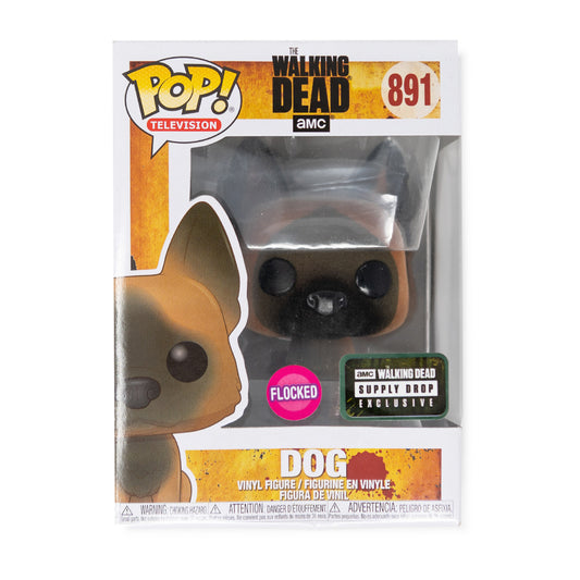 Supply Drop Exclusive Dog Flocked Funko POP!-1