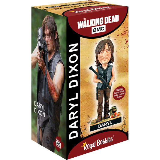 The Walking Dead EXCLUSIVE Daryl Rocket Launcher Bobblehead-2