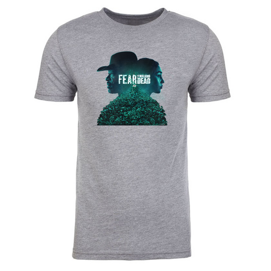 Fear The Walking Dead Key Art Men's Tri-Blend T-Shirt-2
