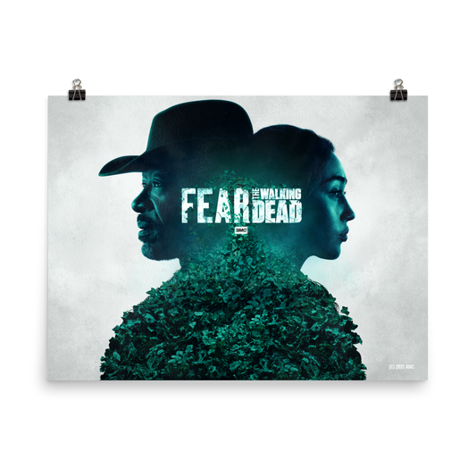 Fear The Walking Dead Key Art Premium Satin Poster-0