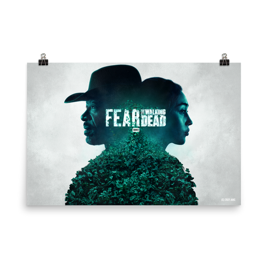 Fear The Walking Dead Key Art Premium Satin Poster-1