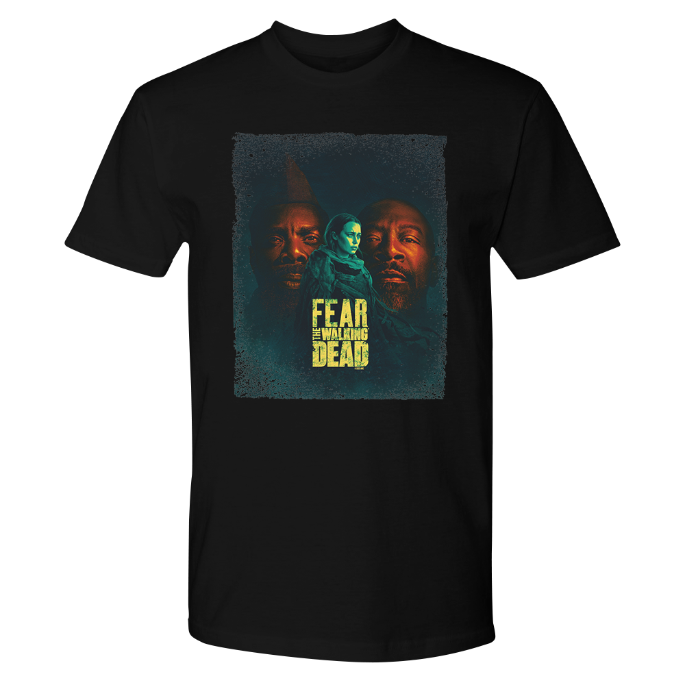 Fear The Walking Dead Season 7B Key Art Adult Short Sleeve T-Shirt-2