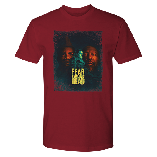 Fear The Walking Dead Season 7B Key Art Adult Short Sleeve T-Shirt-4