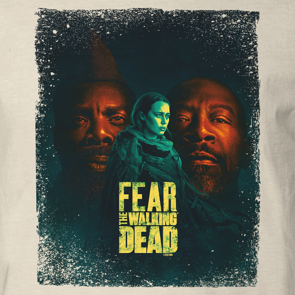 Fear The Walking Dead Season 7B Key Art Adult Short Sleeve T-Shirt-1