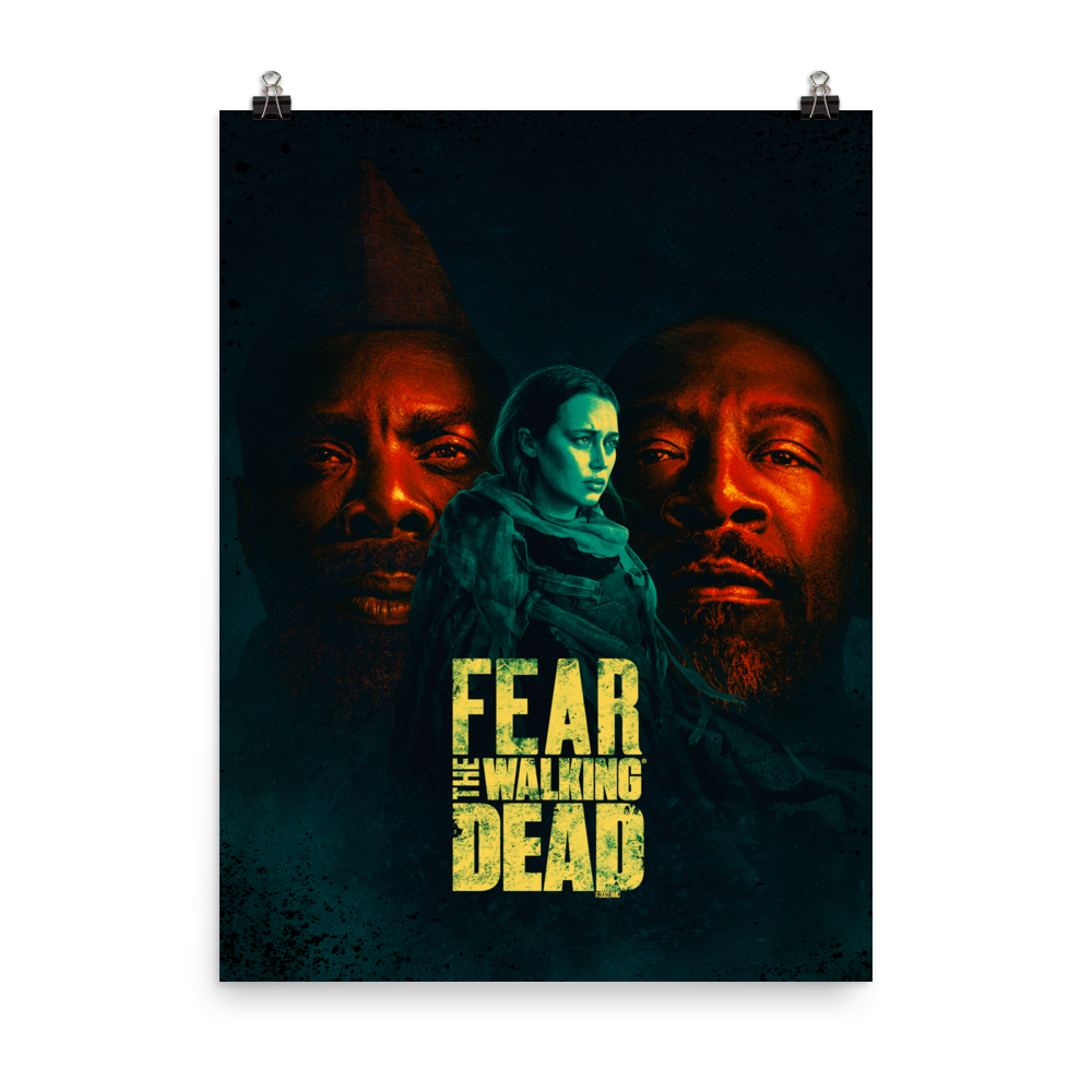 Fear The Walking Dead Season 7B Key Art Premium Satin Poster-0