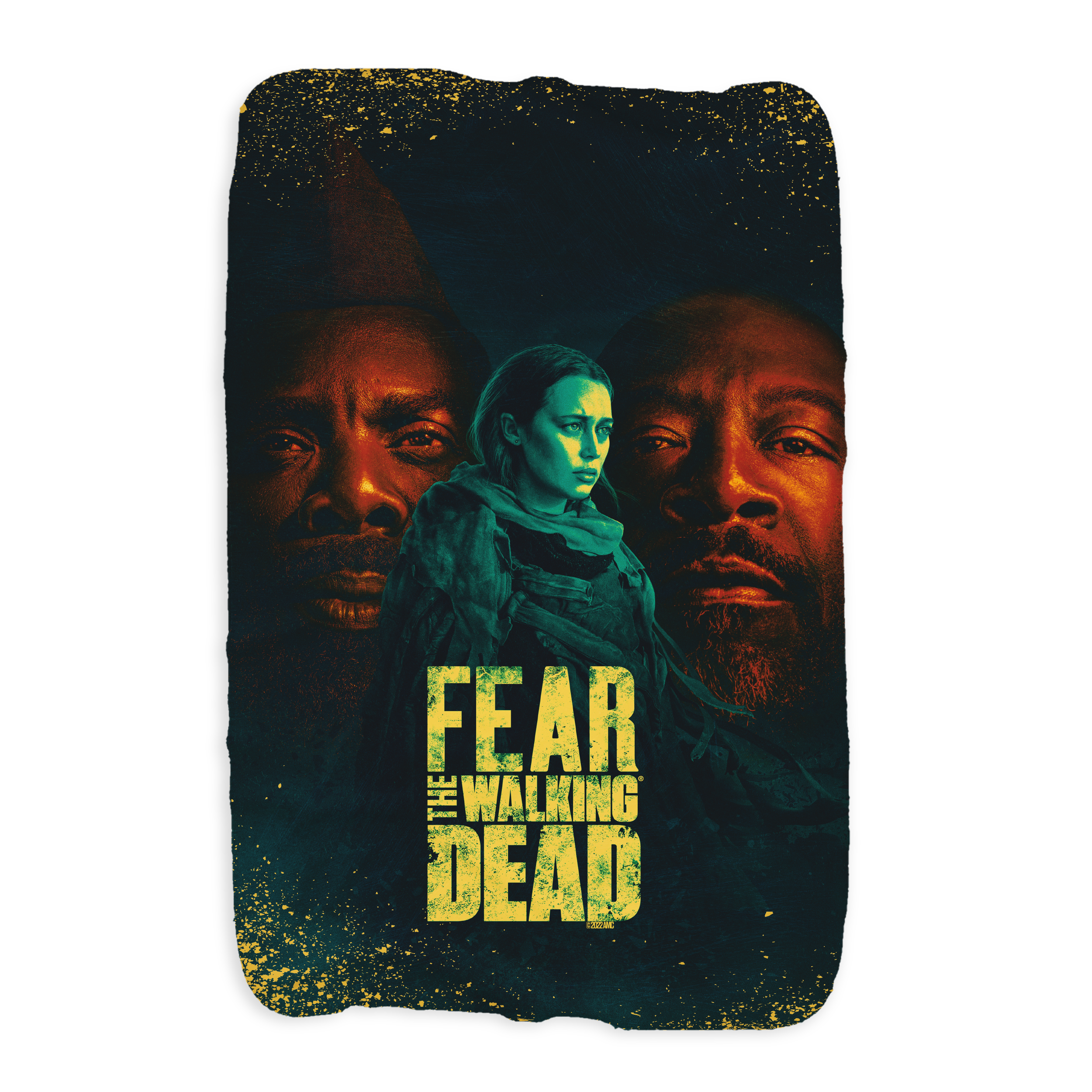 Fear The Walking Dead Season 7B Key Art Sherpa Blanket-0