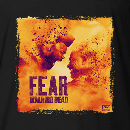 Fear The Walking Dead Season 7 Key Art Adult Short Sleeve T-Shirt-1