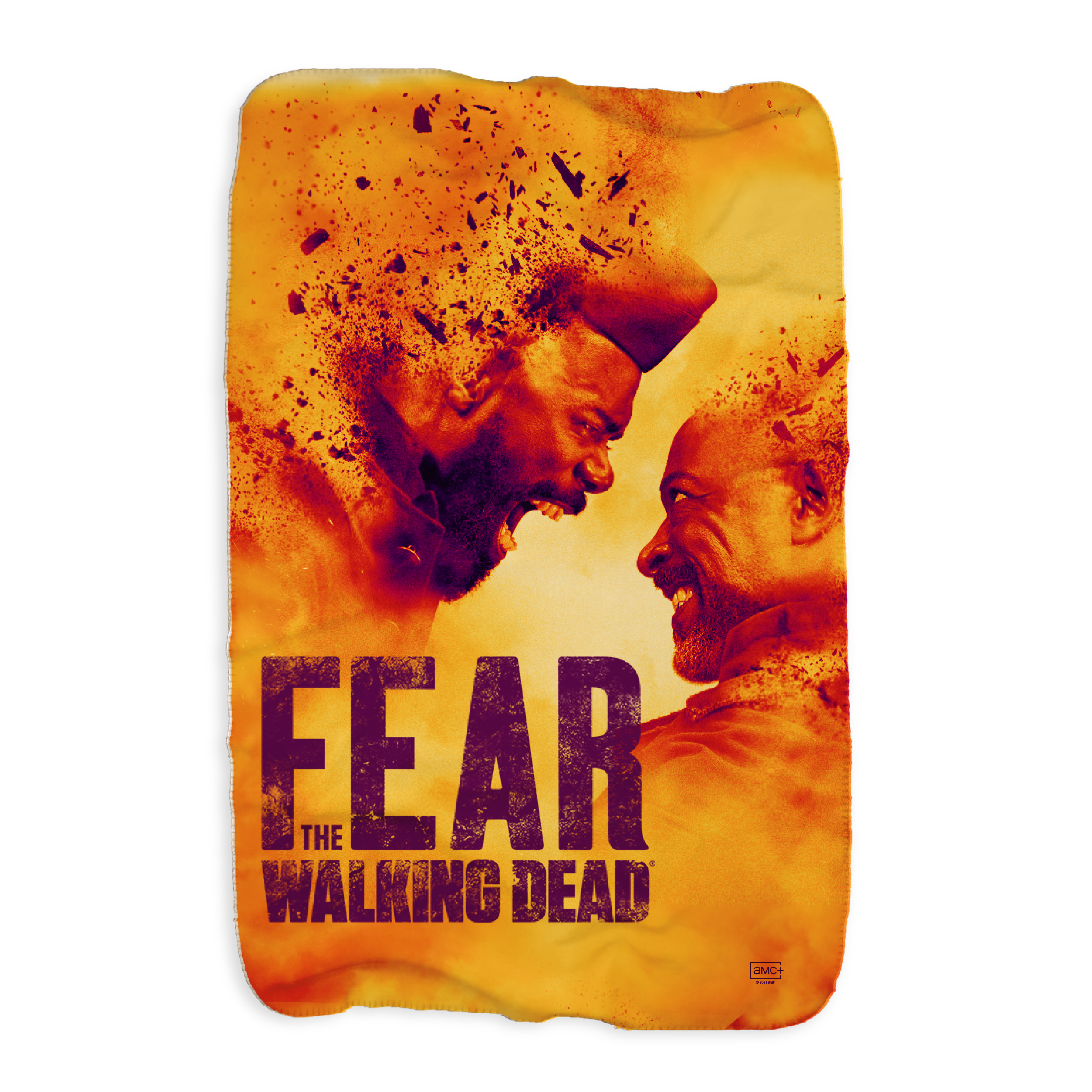 Fear The Walking Dead Season 7 Key Art Sherpa Blanket-0
