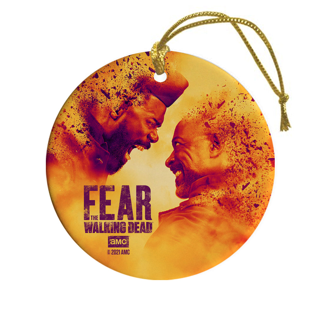 The Walking Dead Season 7 Key Art Double-Sided Ornament