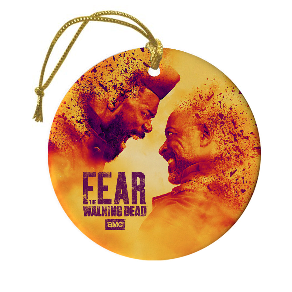 The Walking Dead Season 7 Key Art Double-Sided Ornament