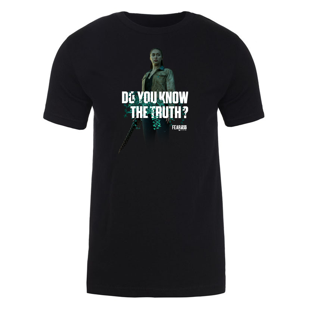 Fear The Walking Dead Alicia The Truth Adult Short Sleeve T-Shirt-0