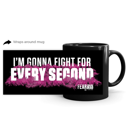 Fear The Walking Dead Fight For Every Second Black Mug-2