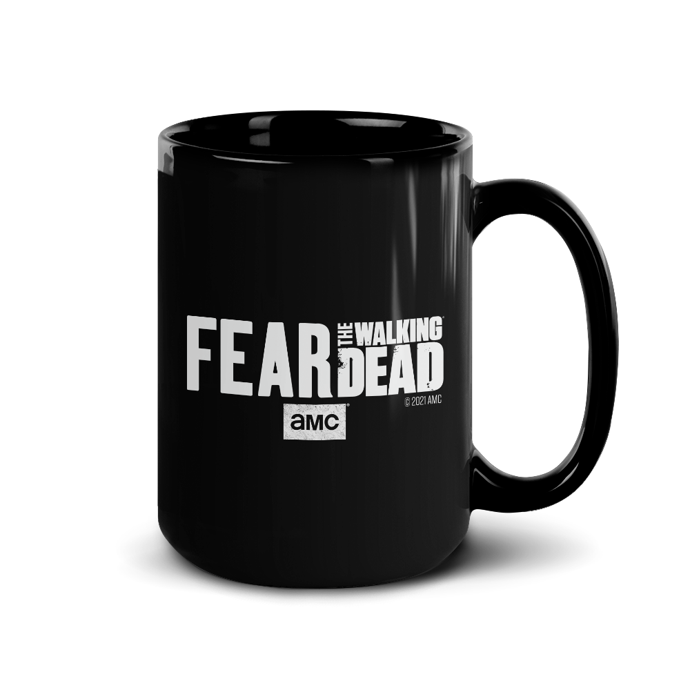 Fear The Walking Dead Keep Going Black Mug-1