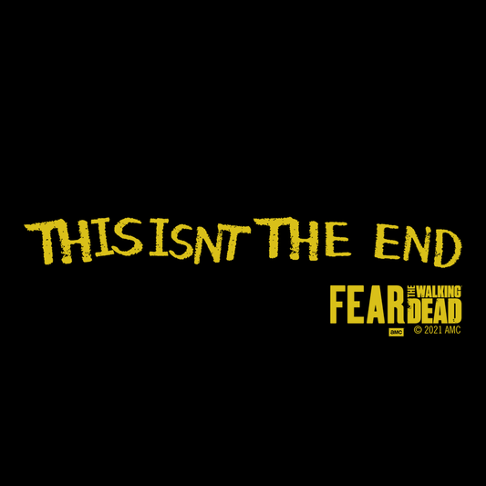 Fear The Walking Dead This Isn't The End Adult Short Sleeve T-Shirt-1