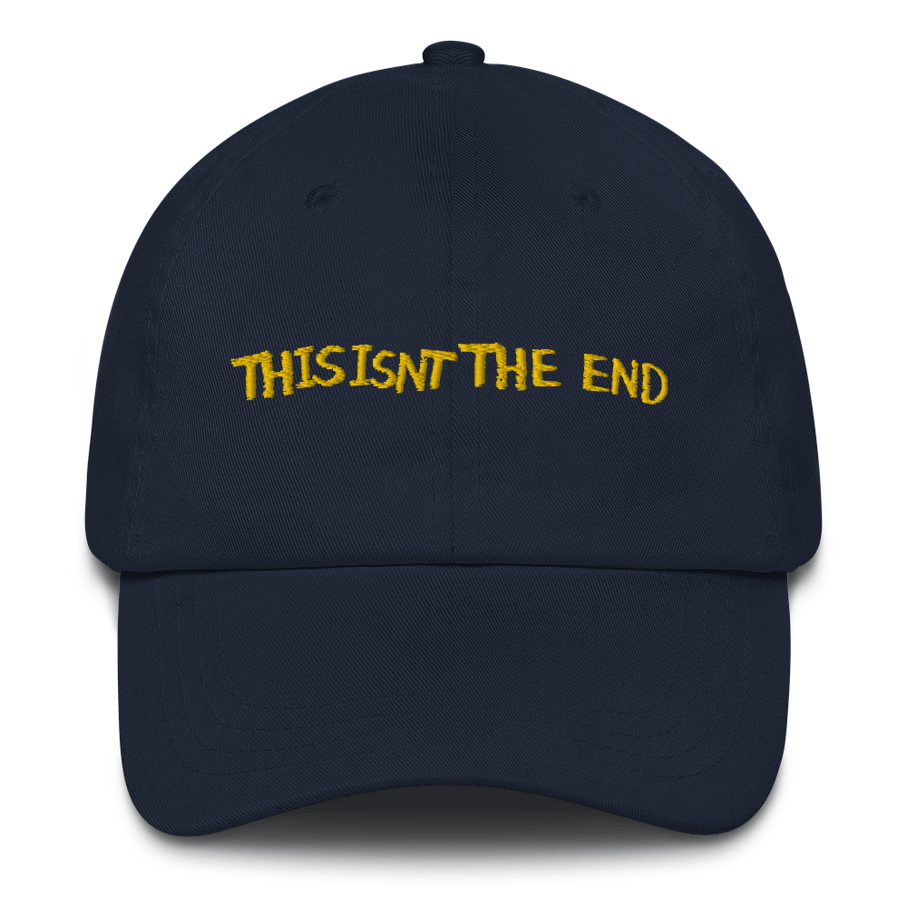 Fear The Walking Dead This Isn't The End Embroidered Hat