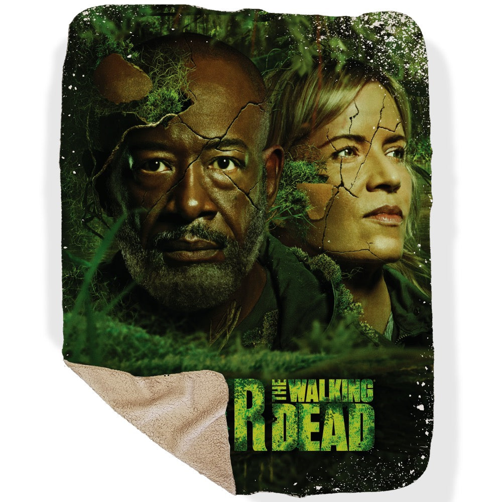 Fear The Walking Dead Season 8A Key Art Sherpa Blanket-1
