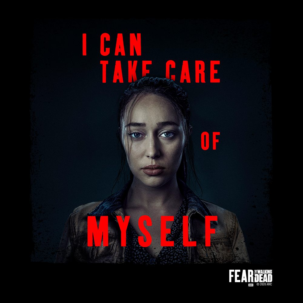 Fear The Walking Dead Season 6 Alicia Quote Adult Long Sleeve T-Shirt-1
